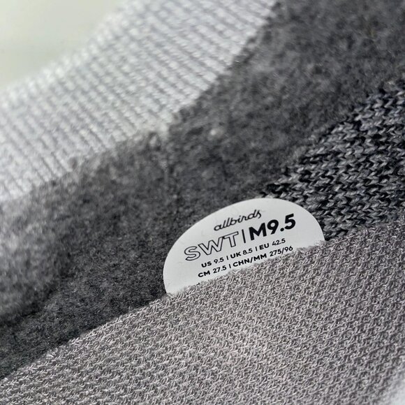 Allbirds Trail Runners Sneakers Men’s 9.5 Grey - Picture 9 of 10